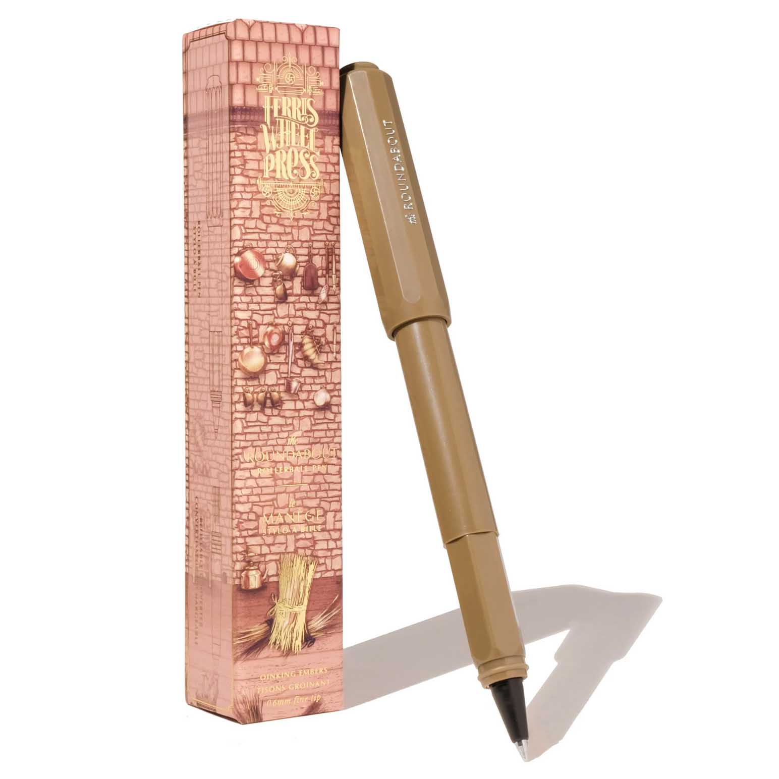 Ferris Wheel Press Fine Roundabout Rollerball Pen - Oinking Embers